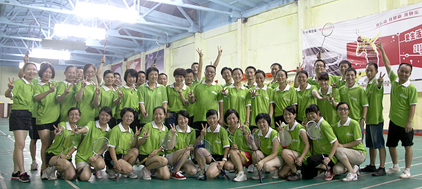 綠之韻集團(tuán)第四屆員工羽毛球友誼賽圓滿結(jié)束