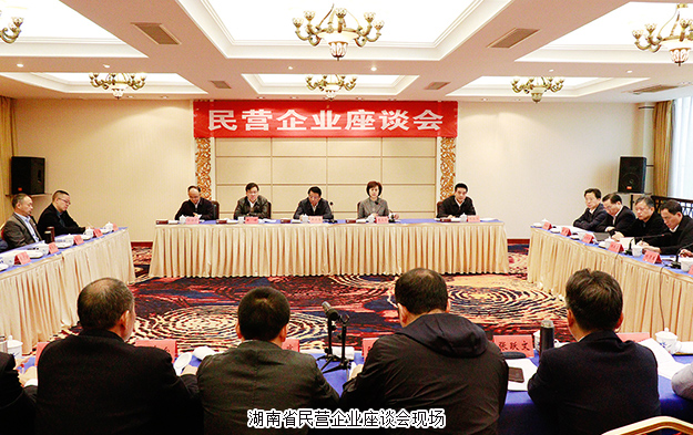 湖南省委統(tǒng)戰(zhàn)部省委政法委召開民企座談會，胡國安董事長受邀出席