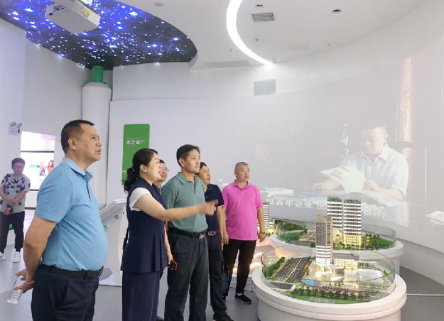 湖南省市場監(jiān)督管理局領導視察調(diào)研會員企業(yè)綠之韻