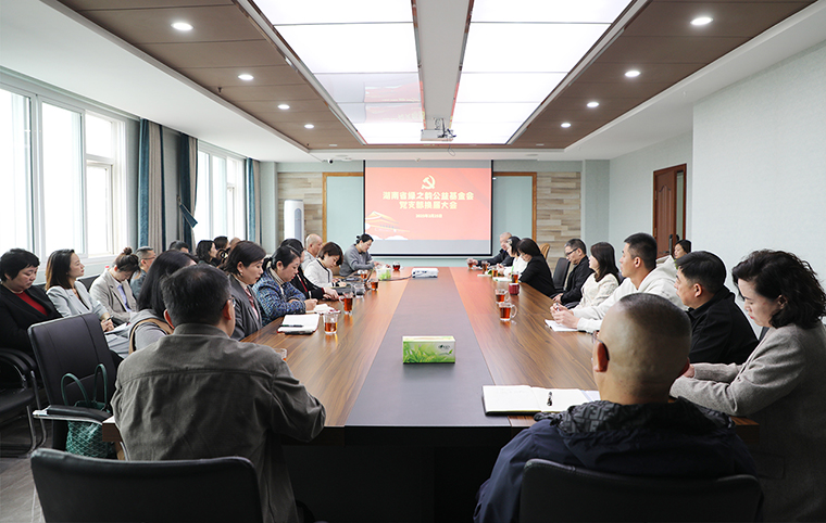 湖南省綠之韻公益基金會(huì)黨支部換屆會(huì)議召開