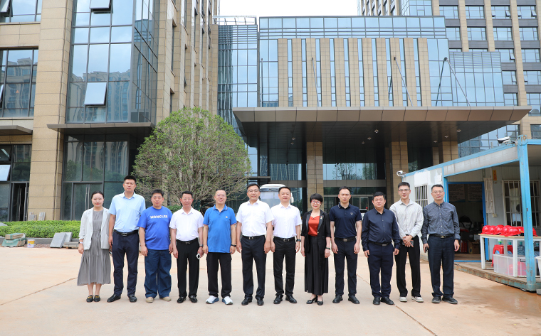 中共杭州市委統(tǒng)戰(zhàn)部副部長(zhǎng)王新宇一行蒞臨綠之韻中心走訪調(diào)研